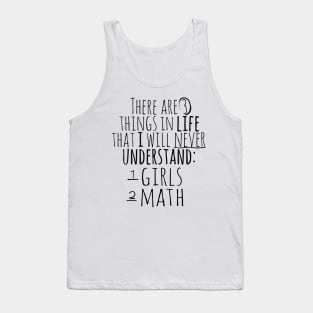 Women and Math Tank Top